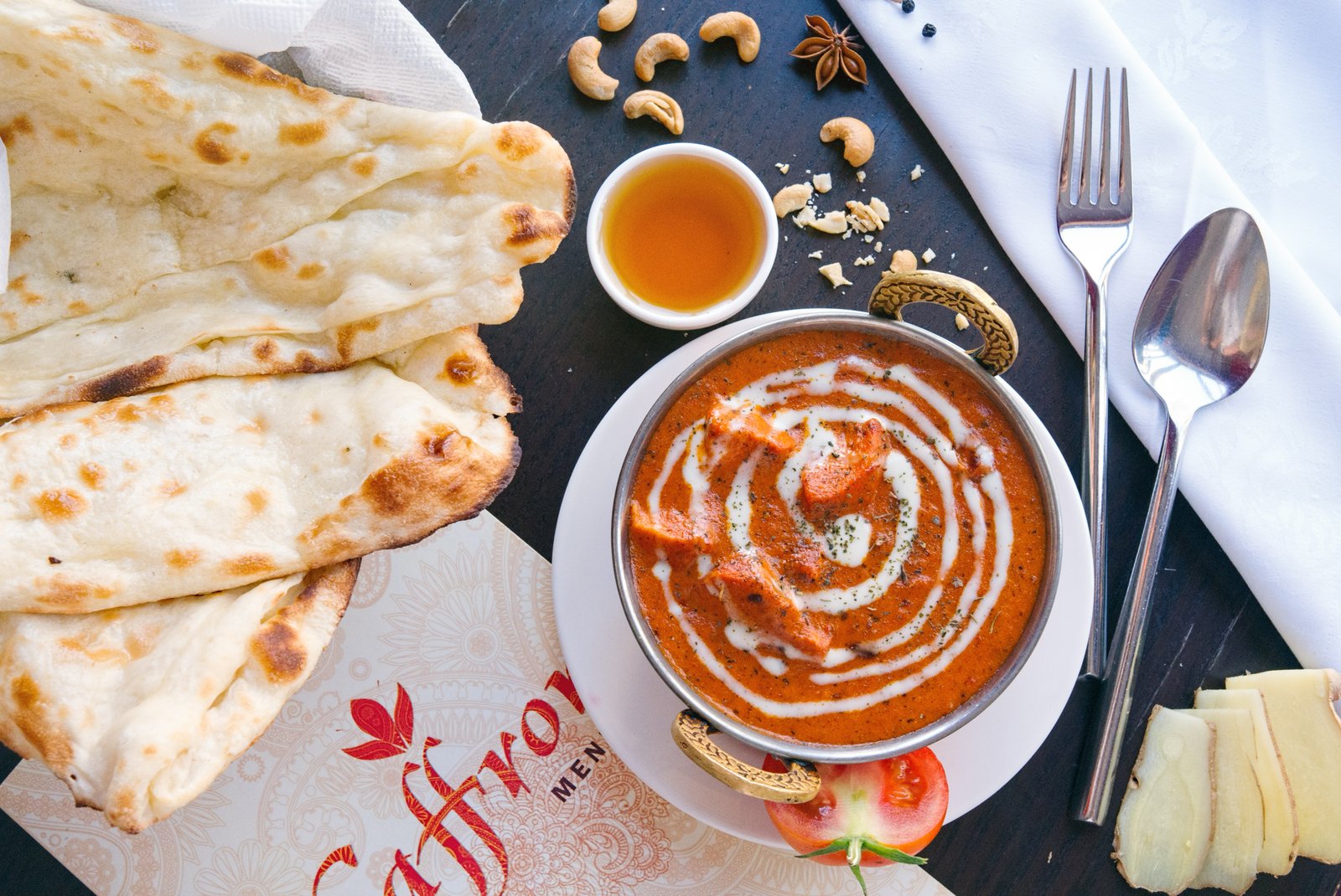 Butter Chicken at Saffron Pissouri